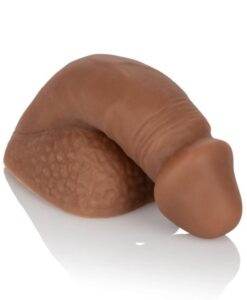 Packer Gear 4 inches Silicone Packing Penis Brown