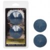 Ride 'em Premium Denim Collection Round Pasties - O/s