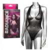 Radiance Deep V Body Suit - Black Qn