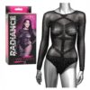 Radiance Long Sleeve Body Suit - Black Qn