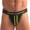 Sport Fucker Jersey Jock - Xl Black/green