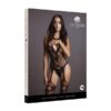 Shots Le Desir Suspender Bodystocking Black O/s