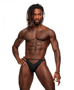 Male Power Magnificence Jock Black L/xl