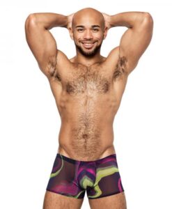 Male Power Galactic Mini Short Print S
