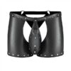 Male Power Fetish Poseidon Chap-style Short Black S/m