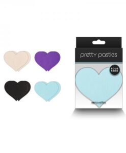 Pretty Pasties Heart I Assorted 4 Pair