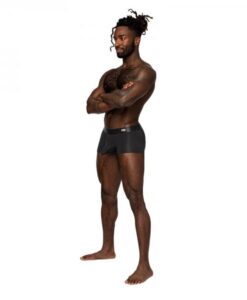 Male Power Easy Breezy Mini Short Sleeve Black L