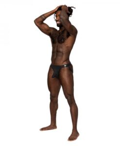 Male Power Easy Breezy Jock Sleeve Black L/xl