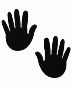 Pastease Hands Pasties Black