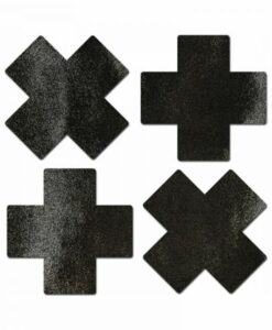 Pastease Petites Crosses Pasties Black
