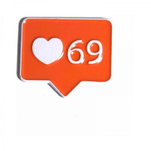 Geeky & Kinky 69 Likes Pin