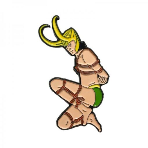 Geeky & Kinky Loki Bound Pin