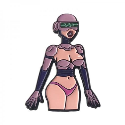 Geeky & Kinky Sex Bot Pin