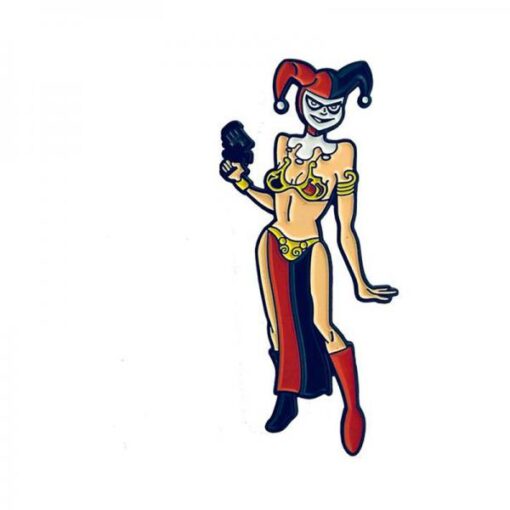 Geeky & Kinky Slave Harley Pin