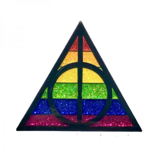 Geeky & Kinky Pride Triangle Potter Pin
