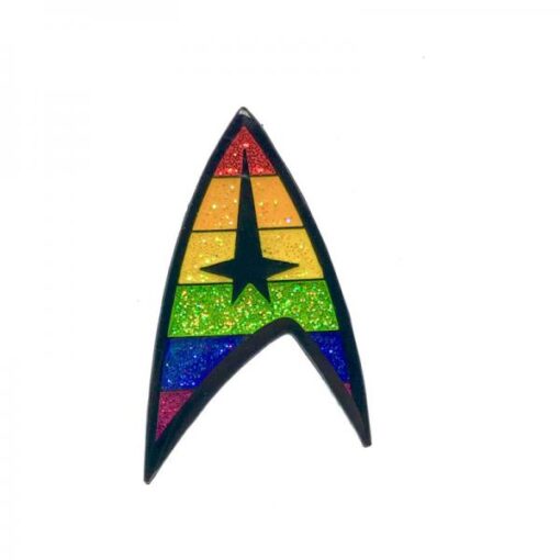 Geeky & Kinky Pride Trek Pin