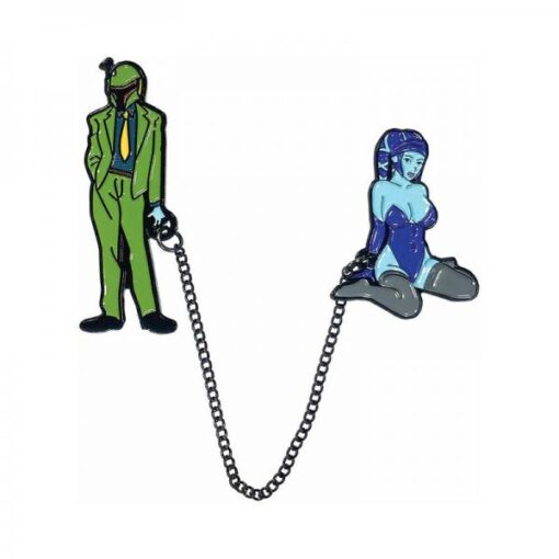 Geeky & Kinky Boba Fett Pimp & Slave Duo Pin