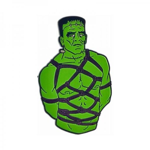 Geeky & Kinky Frankenstein Bound Pin