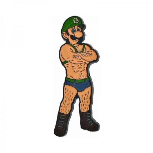 Geeky & Kinky Luigi Pin
