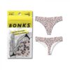 Bonks Cat's Out Of The Bag Seamless Thong O/s