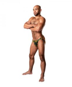 Male Power Petal Power Jock Daisy Print S/m
