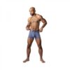 Male Power Infinite Comfort Amplifying Strappy Pouch Short Periwinkle M