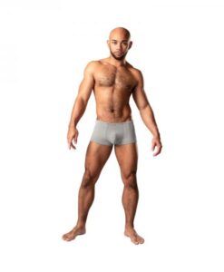 Male Power Labyrinth Mini Short Grey Weave M