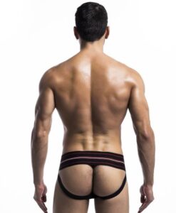 Mob Fetish Jockstrap Black Medium 3in Waistband(bulk)