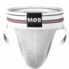 Mob Fetish Jockstrap White Small 3in Waistband(bulk)