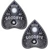 Pastease Liquid Black Ouija Planchette W/ Stars Set