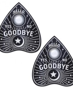Pastease Liquid Black Ouija Planchette W/ Stars Set