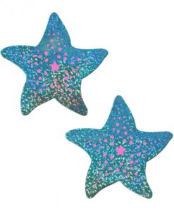 Pastease Twinkling Aqua & Pink Starfish