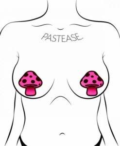 Pastease Mushroom Glow In The Dark Neon Pink