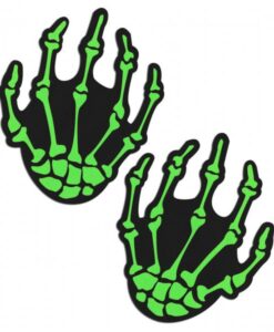 Pastease Neon Green Skeleton Hands
