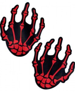 Pastease Red Skeleton Hands