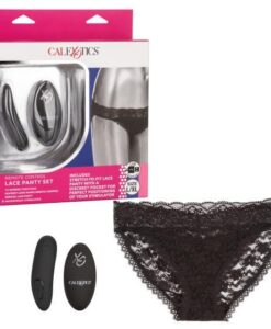 Remote Control Lace Panty Set L/xl