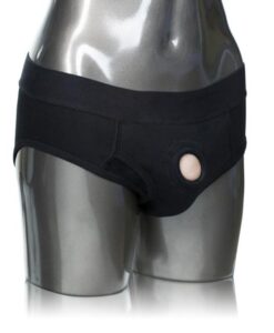 Packer Gear Black Brief Harness XS/S