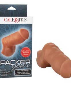 Packer Gear 5in Ultra Soft Silicone Stp Brown