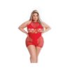 Pink Lipstick Girl Gone Bad Dress Red Qn