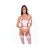 Rene Rofe 3 Pc Naughty Nurse White O/s