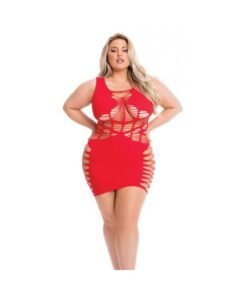 Pink Lipstick Dynamite Diva Dress Red Qn
