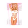 Come Play With Me Bodysuit White O/S