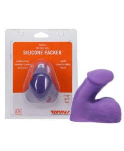 Tantus On The Go Silicone Packer Amethyst (clamshell)
