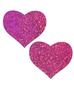 Pastease Love: Bubblegum Pink Hearts Nipple Pasties