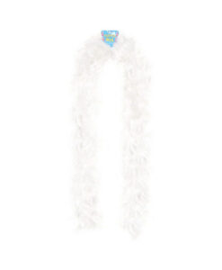 Feather boa 72in - white