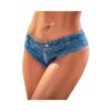Micro Mini Solid Shorts Light Chambray Md