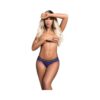 Wednesday Movie Night Lace Panty Purple L/xl