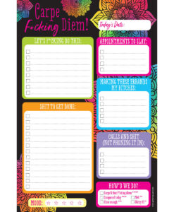 Carpe Fucking Diem Pad