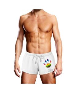 Prowler Swim Wht Oversize Paw Trunk Md