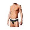 Prowler Swim Blk Oversize Paw Brief Sm